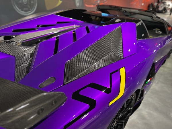 Used-2021-Lamborghini-Aventador-LP770-4-SVJ-Roadster-ONLY-1K-Miles-Viola-Pasifae-HOT-Spec-LOADED