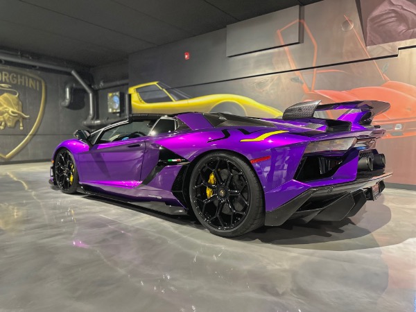 Used 2021 Lamborghini Aventador LP770-4 SVJ Roadster ONLY 1K Miles! Viola Pasifae! HOT Spec! LOADED for sale Sold at Chicago Motor Cars in West Chicago IL 60185 6