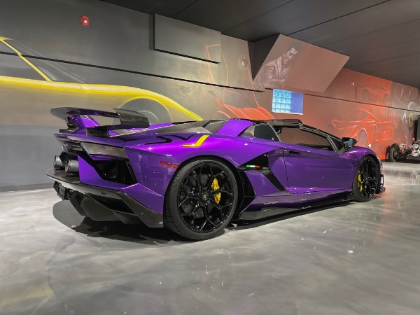 Used-2021-Lamborghini-Aventador-LP770-4-SVJ-Roadster-ONLY-1K-Miles-Viola-Pasifae-HOT-Spec-LOADED