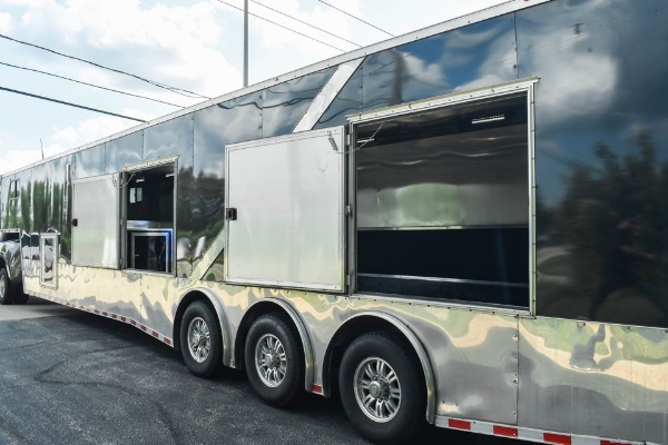 Used 2021 Rock Solid 48 Foot Enclosed Tri-Axle Trailer for sale Sold at Chicago Motor Cars in West Chicago IL 60185 3