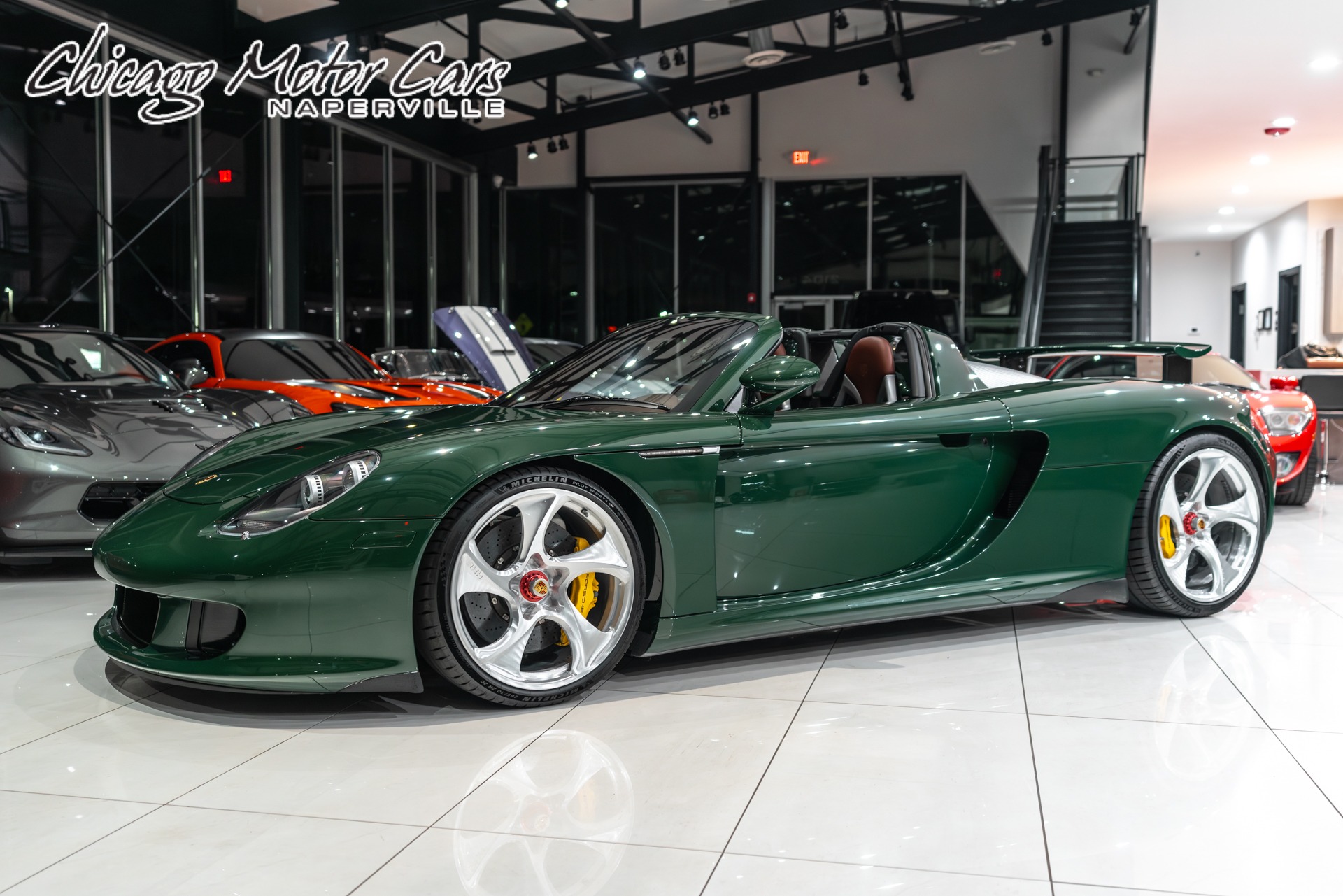 Used-2005-Porsche-Carrera-GT-HRE-Wheels-GMG-Exhaust-Completely-Serviced-All-Factory-Parts-Included