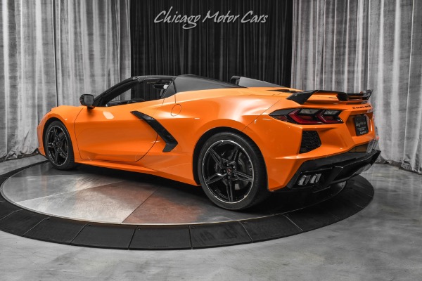 Used 2022 Chevrolet Corvette Stingray 2LT C8 Convertible with Z51! ONLY 2K Miles! Amplify Orange! for sale Sold at Chicago Motor Cars in West Chicago IL 60185 3