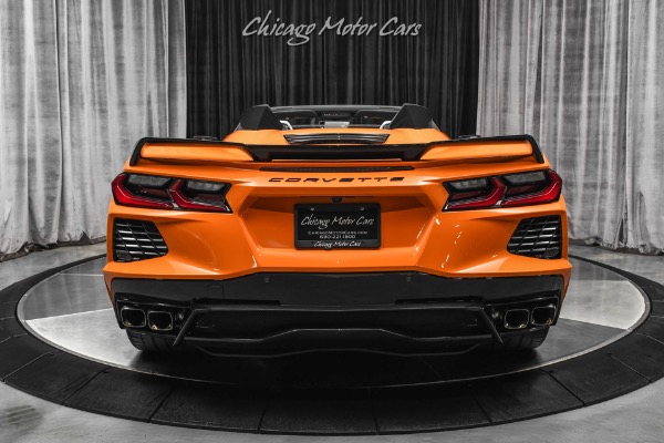 Used 2022 Chevrolet Corvette Stingray 2LT C8 Convertible with Z51! ONLY 2K Miles! Amplify Orange! for sale Sold at Chicago Motor Cars in West Chicago IL 60185 4