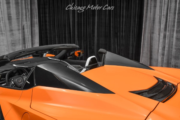 Used-2022-Chevrolet-Corvette-Stingray-2LT-C8-Convertible-with-Z51-ONLY-2K-Miles-Amplify-Orange-LOADED