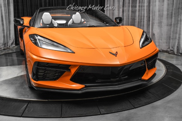 Used-2022-Chevrolet-Corvette-Stingray-2LT-C8-Convertible-with-Z51-ONLY-2K-Miles-Amplify-Orange