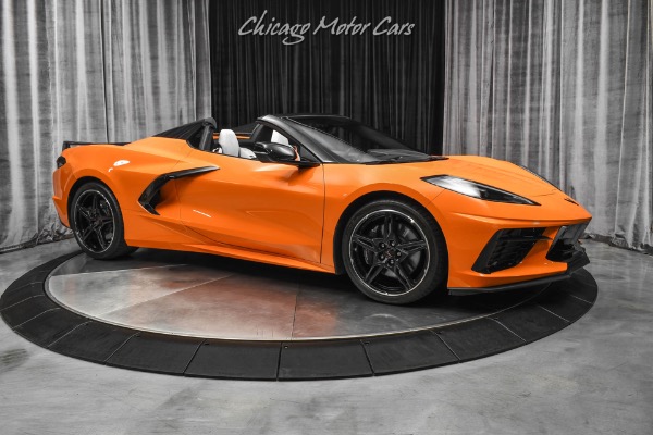 Used-2022-Chevrolet-Corvette-Stingray-2LT-C8-Convertible-with-Z51-ONLY-2K-Miles-Amplify-Orange