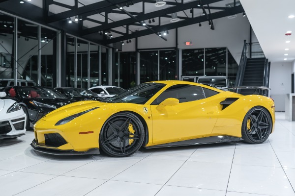Used 2017 Ferrari 488 GTB Eurocharged Stage 2 Tune! B Rouge Exhaust! Vorsteiner Carbon Fiber! for sale Sold at Chicago Motor Cars in West Chicago IL 60185 2