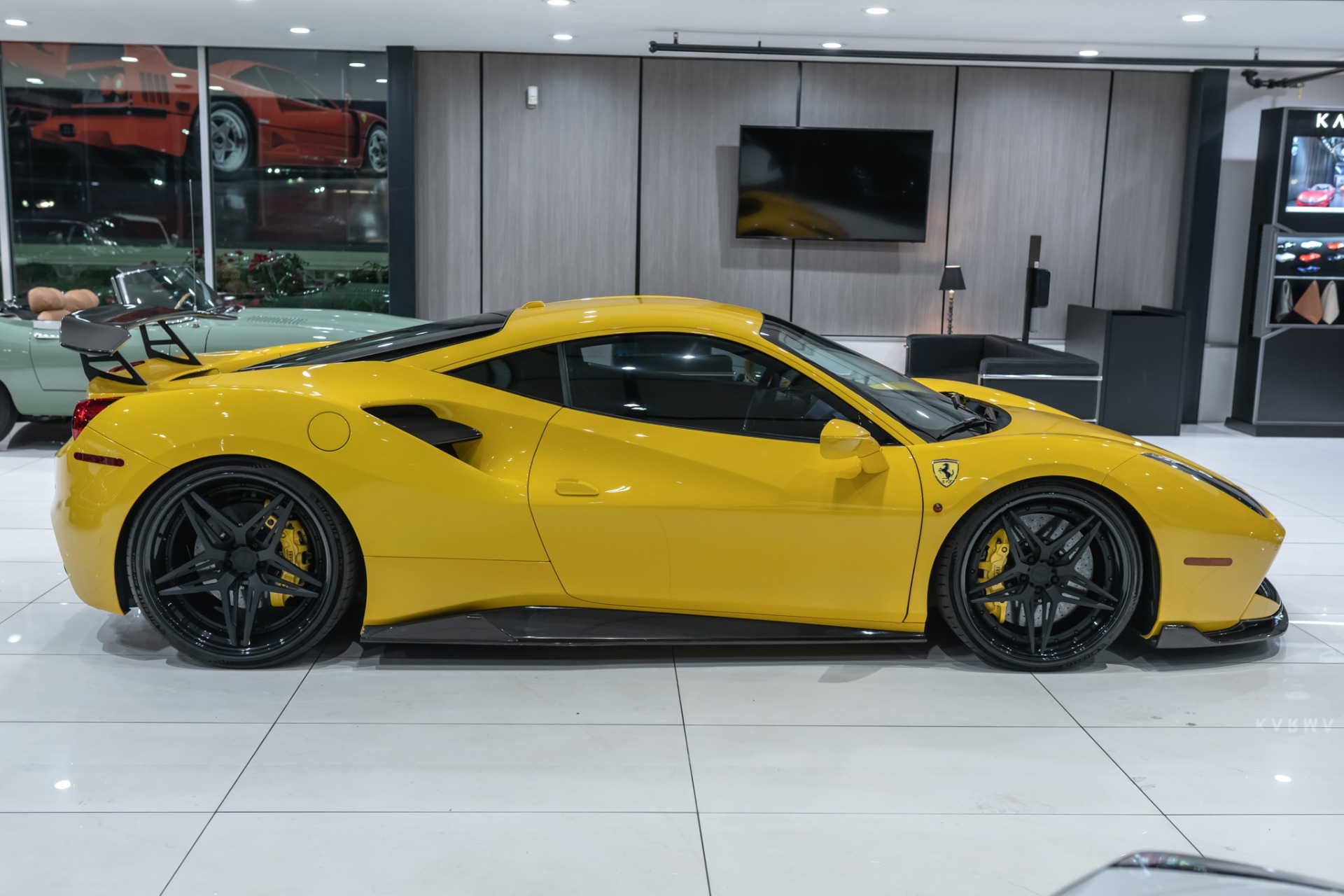 Used-2017-Ferrari-488-GTB-Eurocharged-Stage-2-Tune-B-Rouge-Exhaust-Vorsteiner-Carbon-Fiber