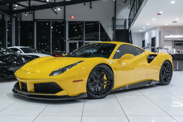 Used 2017 Ferrari 488 GTB Eurocharged Stage 2 Tune! B Rouge Exhaust! Vorsteiner Carbon Fiber! for sale Sold at Chicago Motor Cars in West Chicago IL 60185 3