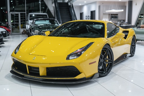 Used 2017 Ferrari 488 GTB Eurocharged Stage 2 Tune! B Rouge Exhaust! Vorsteiner Carbon Fiber! for sale Sold at Chicago Motor Cars in West Chicago IL 60185 4