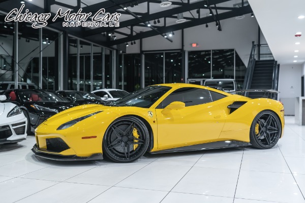 Used 2017 Ferrari 488 GTB Eurocharged Stage 2 Tune! B Rouge Exhaust! Vorsteiner Carbon Fiber! for sale Sold at Chicago Motor Cars in West Chicago IL 60185 1
