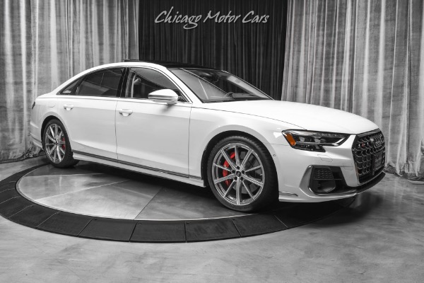 Used 2022 Audi S8 4.0T quattro Sedan Executive Pkg! ONLY 1K Miles! Comfort Plus Pkg! LOADED for sale Sold at Chicago Motor Cars in West Chicago IL 60185 6