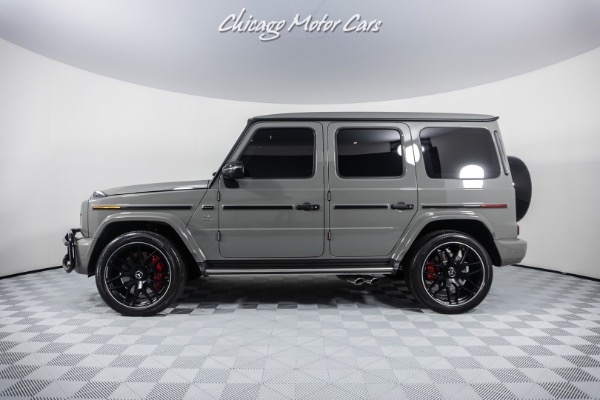Used 2021 Mercedes-Benz G-Class AMG G63 RARE G MANUFAKTUR INTERIOR PACKAGE PLUS! AMG NIGHT PACKAGE LOADED! for sale Sold at Chicago Motor Cars in West Chicago IL 60185 2