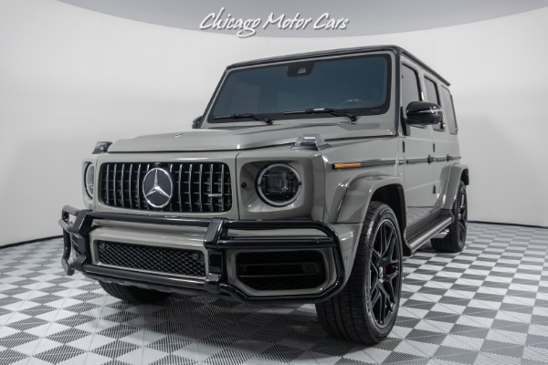 Used 2021 Mercedes-Benz G-Class AMG G63 RARE G MANUFAKTUR INTERIOR PACKAGE PLUS! AMG NIGHT PACKAGE LOADED! for sale Sold at Chicago Motor Cars in West Chicago IL 60185 5