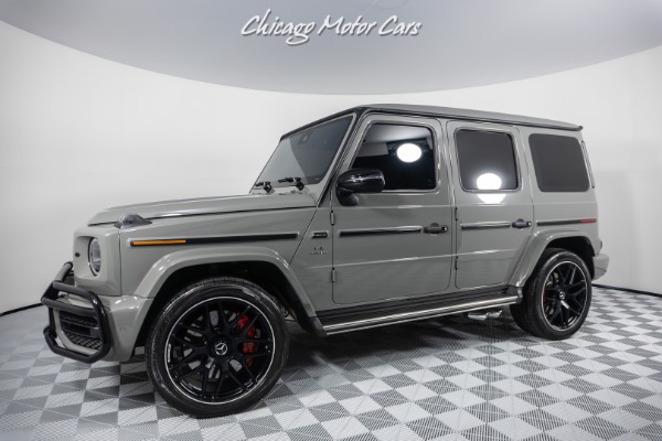 Used 2021 Mercedes-Benz G-Class AMG G63 RARE G MANUFAKTUR INTERIOR PACKAGE PLUS! AMG NIGHT PACKAGE LOADED! for sale Sold at Chicago Motor Cars in West Chicago IL 60185 1