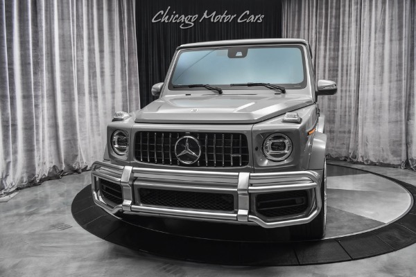 Used 2021 Mercedes-Benz G63 AMG 4Matic SUV LOW Miles! G Manufaktur Interior! Vossen Wheels! LOADED for sale Sold at Chicago Motor Cars in West Chicago IL 60185 2