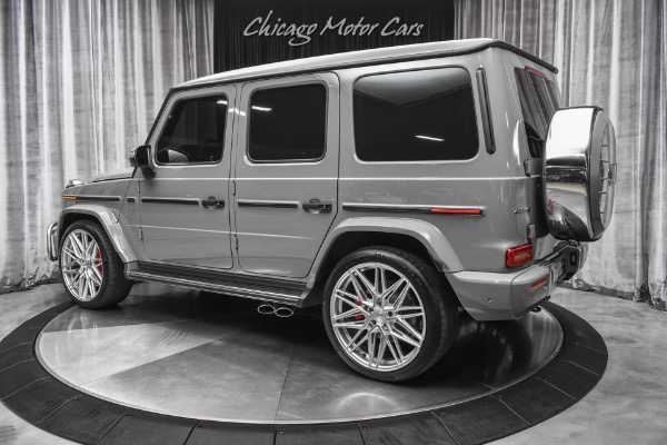 Used 2021 Mercedes-Benz G63 AMG 4Matic SUV LOW Miles! G Manufaktur Interior! Vossen Wheels! LOADED for sale Sold at Chicago Motor Cars in West Chicago IL 60185 3