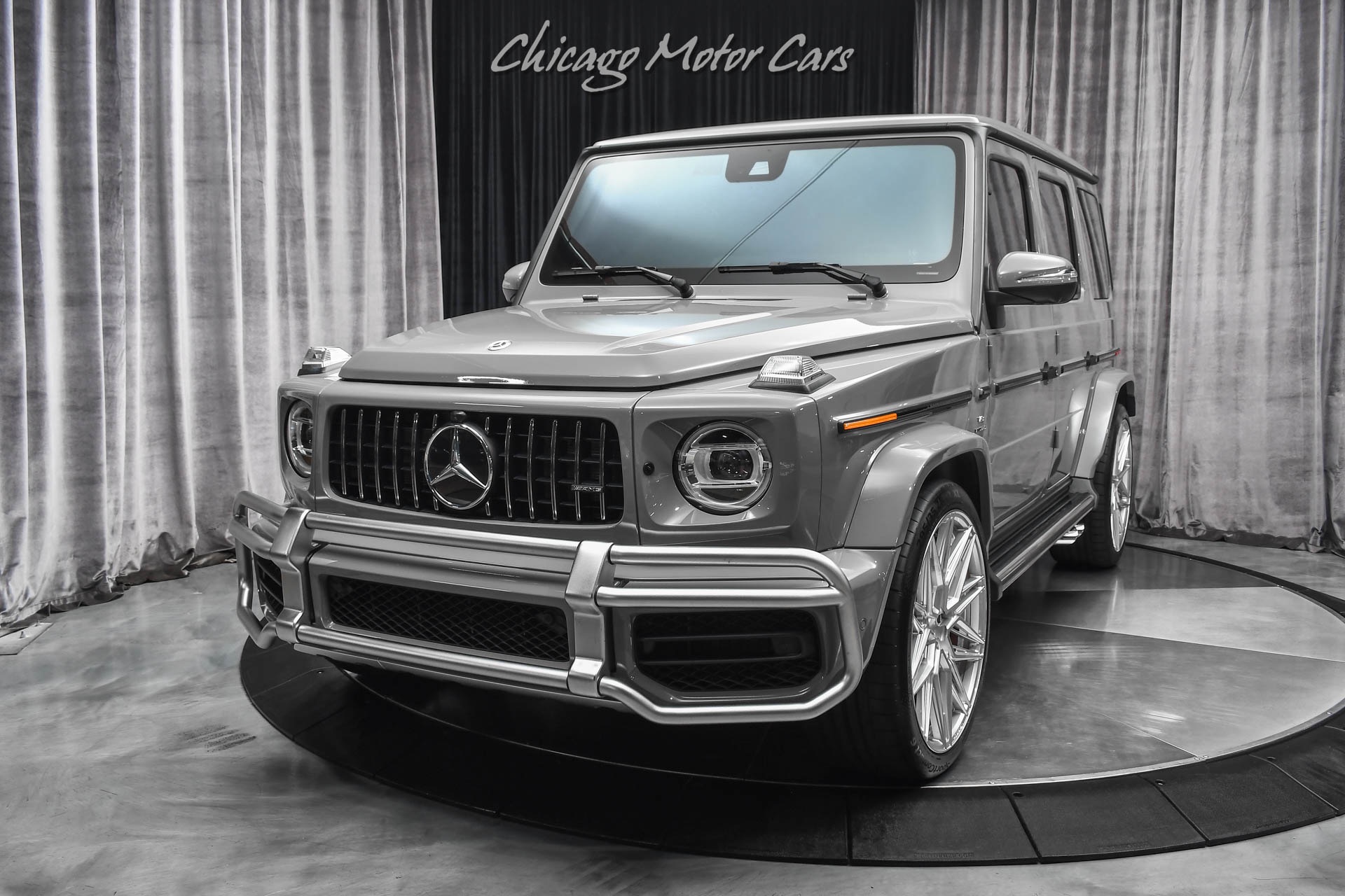 Used-2021-Mercedes-Benz-G63-AMG-4Matic-SUV-LOW-Miles-G-Manufaktur-Interior-Vossen-Wheels-LOADED