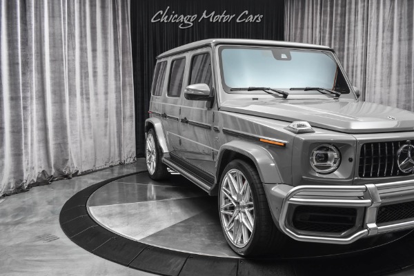 Used-2021-Mercedes-Benz-G63-AMG-4Matic-SUV-LOW-Miles-G-Manufaktur-Interior-Vossen-Wheels-LOADED