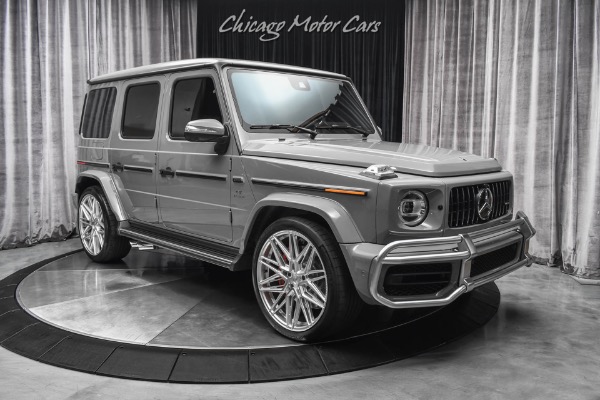 Used 2021 Mercedes-Benz G63 AMG 4Matic SUV LOW Miles! G Manufaktur Interior! Vossen Wheels! LOADED for sale Sold at Chicago Motor Cars in West Chicago IL 60185 6