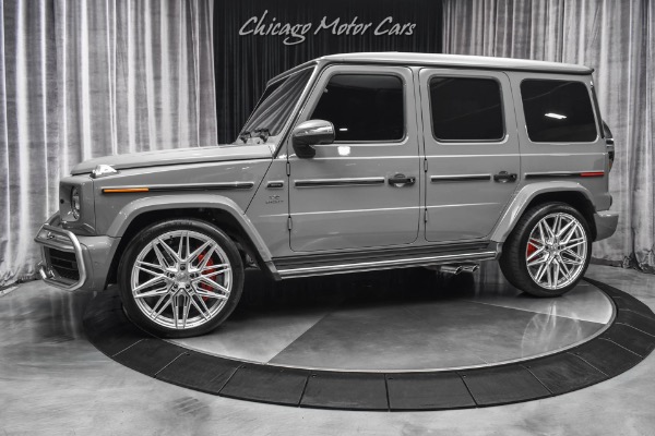 Used 2021 Mercedes-Benz G63 AMG 4Matic SUV LOW Miles! G Manufaktur Interior! Vossen Wheels! LOADED for sale Sold at Chicago Motor Cars in West Chicago IL 60185 1