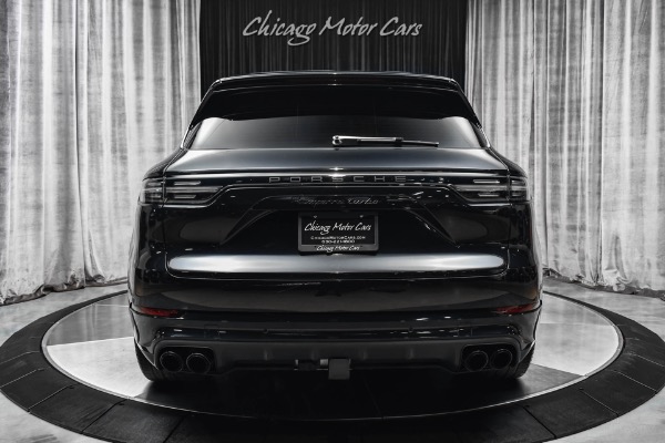 Used 2020 Porsche Cayenne Turbo SUV Sport Exhaust! Sport Chrono! Carbon Trim! LOADED for sale Sold at Chicago Motor Cars in West Chicago IL 60185 4
