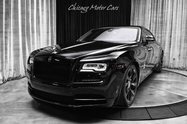 Used 2018 Rolls-Royce Wraith Coupe Bespoke Cobalto Blue Interior Blacked Out Exterior V12 Power LOADED for sale Sold at Chicago Motor Cars in West Chicago IL 60185 2