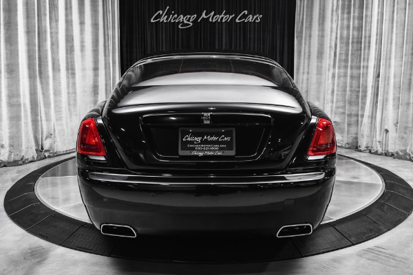 Used 2018 Rolls-Royce Wraith Coupe Bespoke Cobalto Blue Interior Blacked Out Exterior V12 Power LOADED for sale Sold at Chicago Motor Cars in West Chicago IL 60185 4
