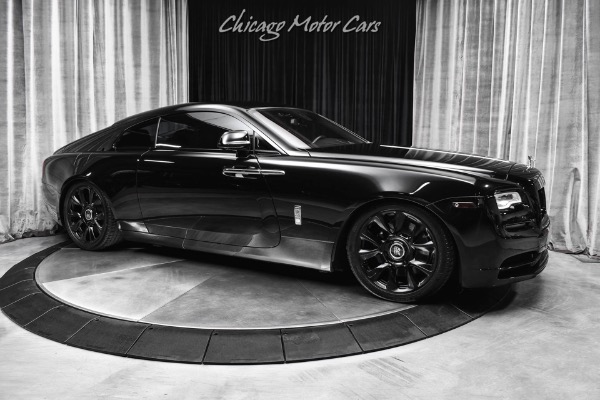 Used 2018 Rolls-Royce Wraith Coupe Bespoke Cobalto Blue Interior Blacked Out Exterior V12 Power LOADED for sale Sold at Chicago Motor Cars in West Chicago IL 60185 6