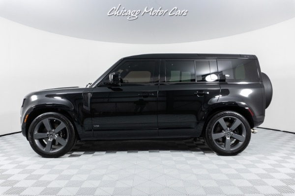 Used 2023 Land Rover Defender 110 supercharged v8 engine only 1000 miles!! for sale Sold at Chicago Motor Cars in West Chicago IL 60185 2