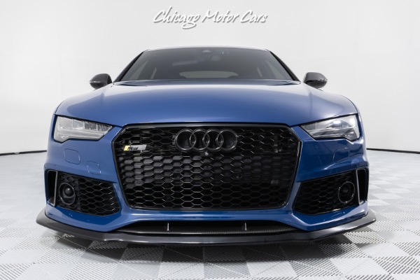 Used 2018 Audi RS7 4.0T quattro performance Upgraded Turbos! Ascari blue metallic paint Loaded for sale Sold at Chicago Motor Cars in West Chicago IL 60185 5
