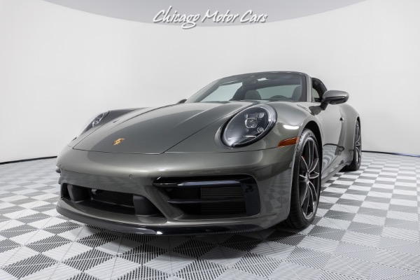 Used 2022 Porsche 911 Targa 4S PREMIUM PACKAGE AGAVE GREEN INTERIOR! LOADED!! for sale Sold at Chicago Motor Cars in West Chicago IL 60185 5