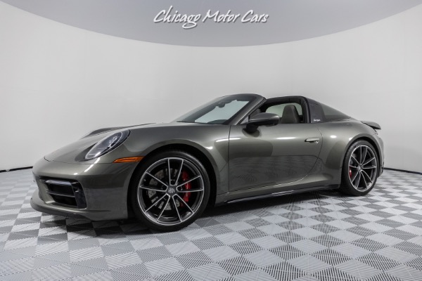 Used 2022 Porsche 911 Targa 4S PREMIUM PACKAGE AGAVE GREEN INTERIOR! LOADED!! for sale Sold at Chicago Motor Cars in West Chicago IL 60185 1