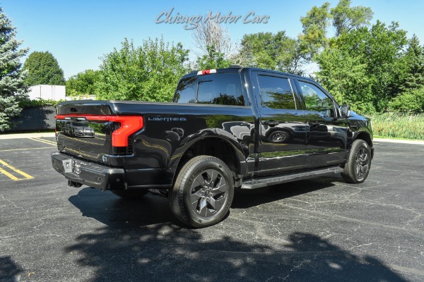 Used 2022 Ford F-150 Lightning Lariat Pickup ONLY 30 Miles! Extended Range! 4X4 Tow Pkg! for sale Sold at Chicago Motor Cars in West Chicago IL 60185 5
