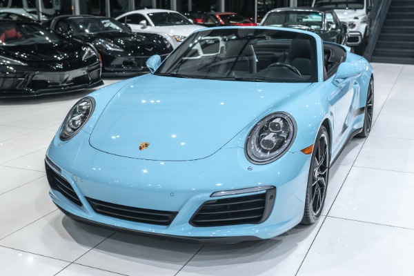 Used-2017-Porsche-911-Carrera-4S-All-Wheel-Drive-Cabriolet-Very-Rare-PTS-Gulf-Blue-154kMSRP