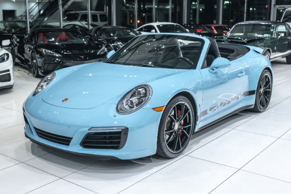 Used-2017-Porsche-911-Carrera-4S-All-Wheel-Drive-Cabriolet-Very-Rare-PTS-Gulf-Blue-154kMSRP