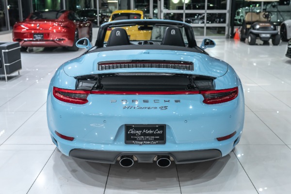 Used-2017-Porsche-911-Carrera-4S-All-Wheel-Drive-Cabriolet-Very-Rare-PTS-Gulf-Blue-154kMSRP