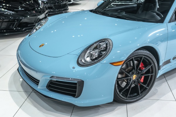 Used 2017 Porsche 911 Carrera 4S All Wheel Drive Cabriolet! Very Rare PTS Gulf Blue! $154k+MSRP! for sale Sold at Chicago Motor Cars in West Chicago IL 60185 5