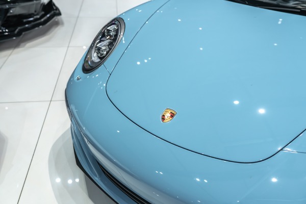 Used 2017 Porsche 911 Carrera 4S All Wheel Drive Cabriolet! Very Rare PTS Gulf Blue! $154k+MSRP! for sale Sold at Chicago Motor Cars in West Chicago IL 60185 6