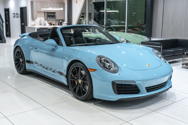 Used-2017-Porsche-911-Carrera-4S-All-Wheel-Drive-Cabriolet-Very-Rare-PTS-Gulf-Blue-154kMSRP