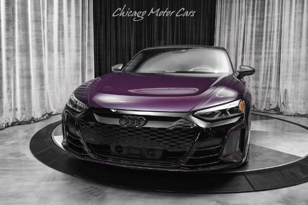 Used 2022 Audi RS e-tron GT quattro ANRKY Wheels! Upgrades! Lowered! RARE Audi Exclusive Merlin Purple! for sale Sold at Chicago Motor Cars in West Chicago IL 60185 2