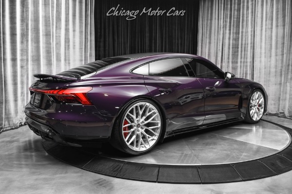 Used 2022 Audi RS e-tron GT quattro ANRKY Wheels! Upgrades! Lowered! RARE Audi Exclusive Merlin Purple! for sale Sold at Chicago Motor Cars in West Chicago IL 60185 5