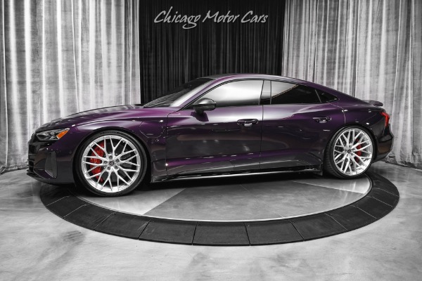 Used 2022 Audi RS e-tron GT quattro ANRKY Wheels! Upgrades! Lowered! RARE Audi Exclusive Merlin Purple! for sale Sold at Chicago Motor Cars in West Chicago IL 60185 1