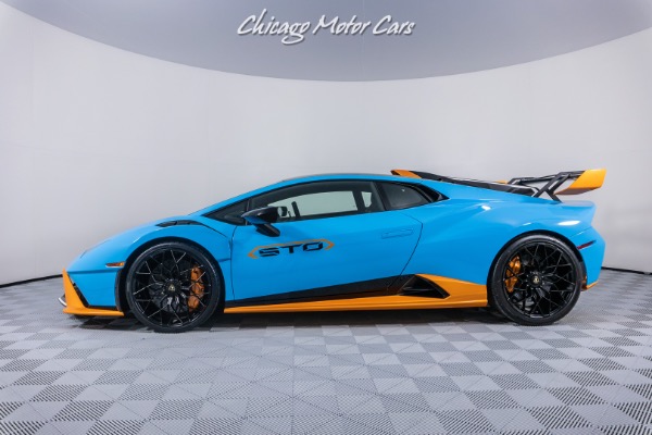 Used 2022 Lamborghini Huracan LP640-2 STO Highest Spec! Over $133k+ in Options! Only 159 Miles! LOADED for sale Sold at Chicago Motor Cars in West Chicago IL 60185 2