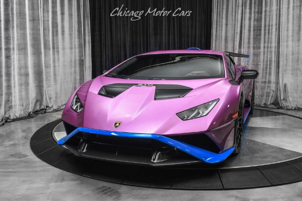 Used 2022 Lamborghini Huracan LP640-2 STO RARE Viola 30th Special Order! ONLY 217 Miles! LOADED for sale Sold at Chicago Motor Cars in West Chicago IL 60185 2