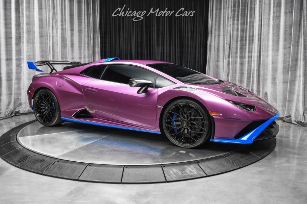 Used 2022 Lamborghini Huracan LP640-2 STO RARE Viola 30th Special Order! ONLY 217 Miles! LOADED for sale Sold at Chicago Motor Cars in West Chicago IL 60185 6