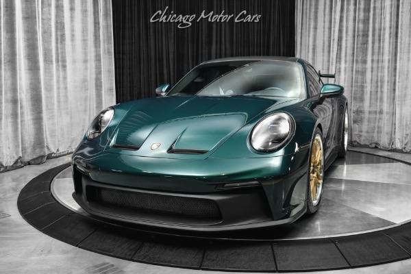 Used 2022 Porsche 911 GT3 Coupe ONLY 1,732 Miles! PTS Jet Green Metallic! HIGH SPEC! UPGRADES! for sale Sold at Chicago Motor Cars in West Chicago IL 60185 2