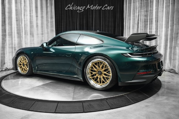 Used 2022 Porsche 911 GT3 Coupe ONLY 1,732 Miles! PTS Jet Green Metallic! HIGH SPEC! UPGRADES! for sale Sold at Chicago Motor Cars in West Chicago IL 60185 3