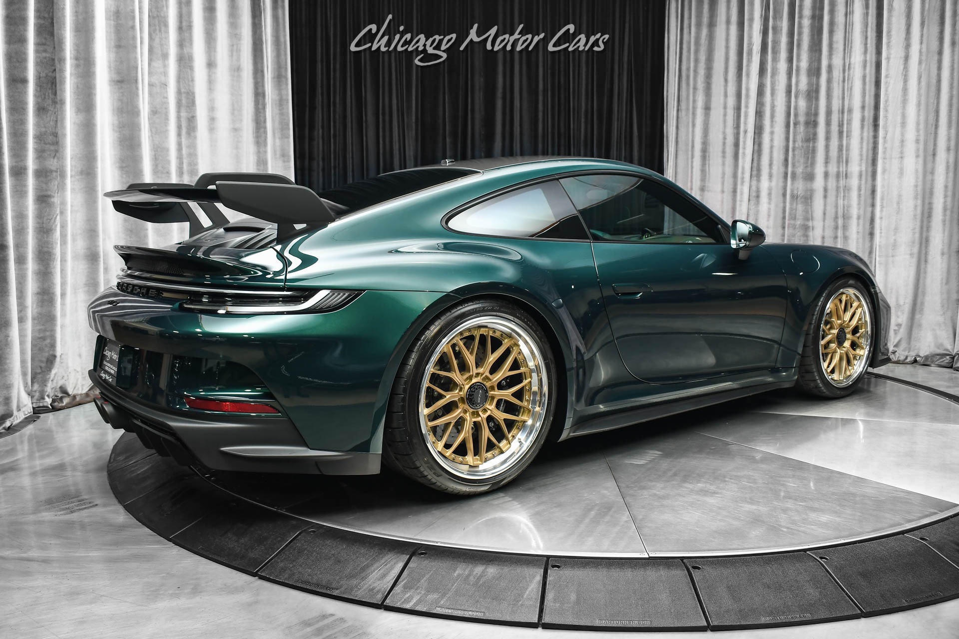 Used-2022-Porsche-911-GT3-Coupe-ONLY-1732-Miles-PTS-Jet-Green-Metallic-HIGH-SPEC-UPGRADES