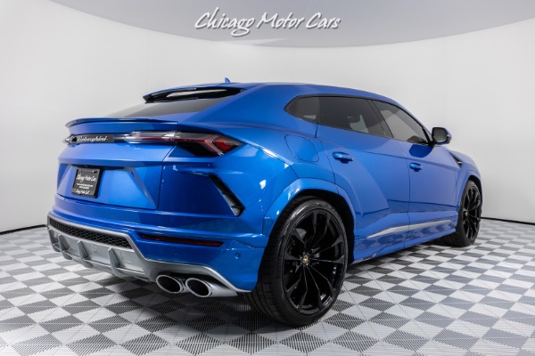 Used-2021-Lamborghini-Urus-Rare-spec-One-owner-Ad-personam-Blu-Eleos-over-Blu-Amon-Loaded